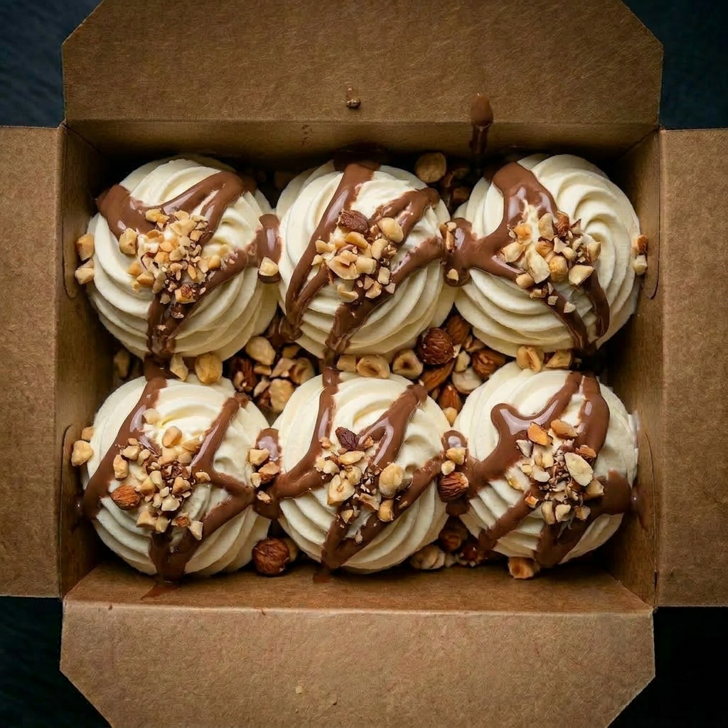 Choco Nut Ice Cream Tray